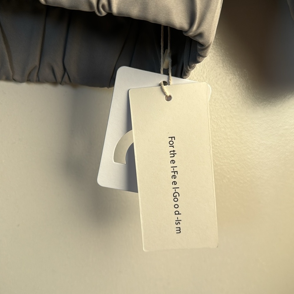 Commense gray bomber jacket NEW size M - Picture 3 of 6